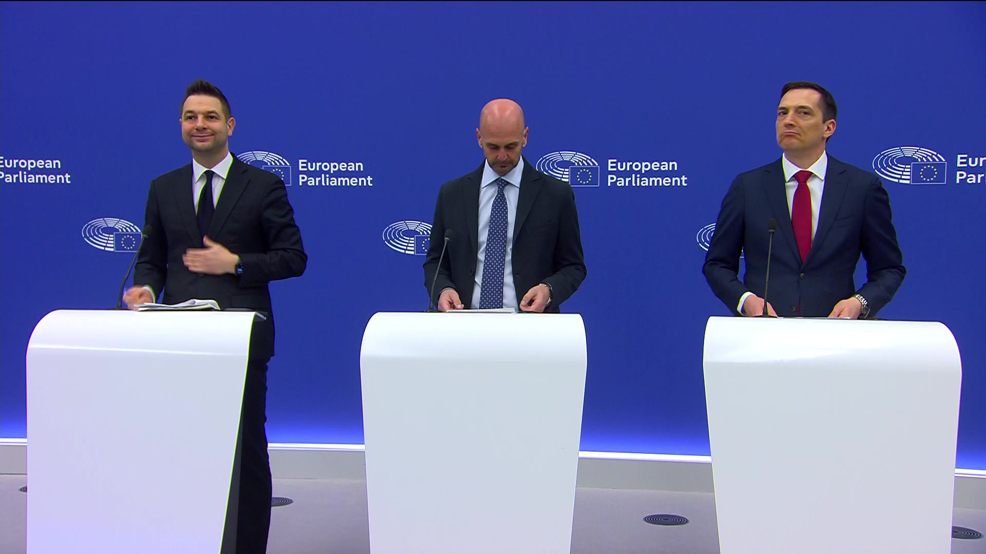 Press briefing by Nicola PROCACCINI (ECR, IT) and Patryk JAKI (ECR, PL), ECR Group Co-Presidents